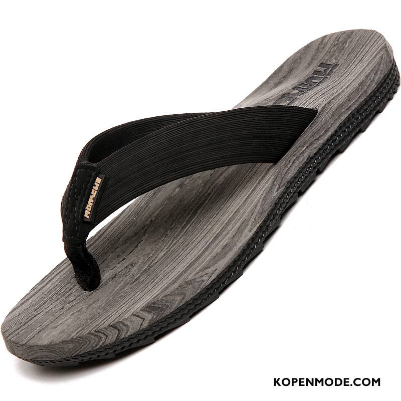 Slippers Heren Mode Bovenkleding Trend Outdoor Schoenen Casual Zandkleur Bruine