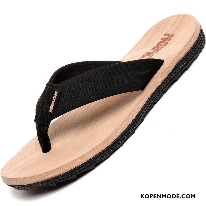 Slippers Heren Mode Bovenkleding Trend Outdoor Schoenen Casual Zandkleur Bruine
