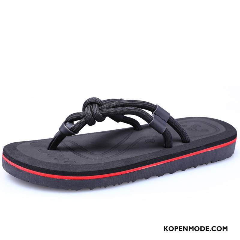 Slippers Heren Pantoffels Mannen Trend Lovers Outdoor Zomer Zandkleur Geel