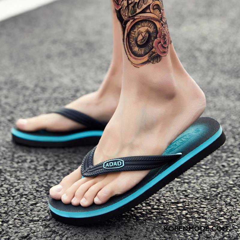 Slippers Heren Pantoffels Sandaal Schoenen Zomer Trend Bovenkleding Zwart