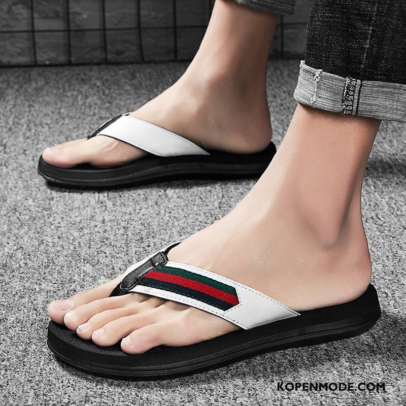 Slippers Heren Pantoffels Sandaal Schoenen Zomer Trend Bovenkleding Zwart