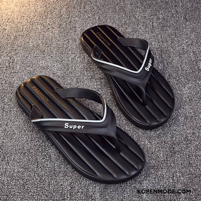 Slippers Heren Persoonlijk Trend Outdoor Zomer Bovenkleding Mannen Zandkleur Grijs