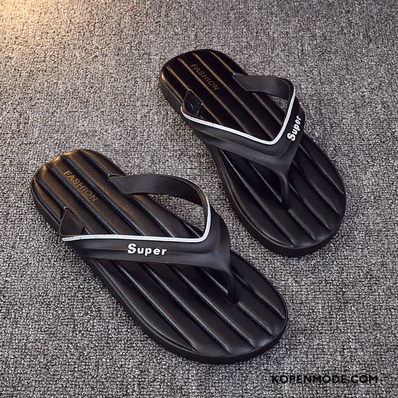 Slippers Heren Persoonlijk Trend Outdoor Zomer Bovenkleding Mannen Zandkleur Grijs