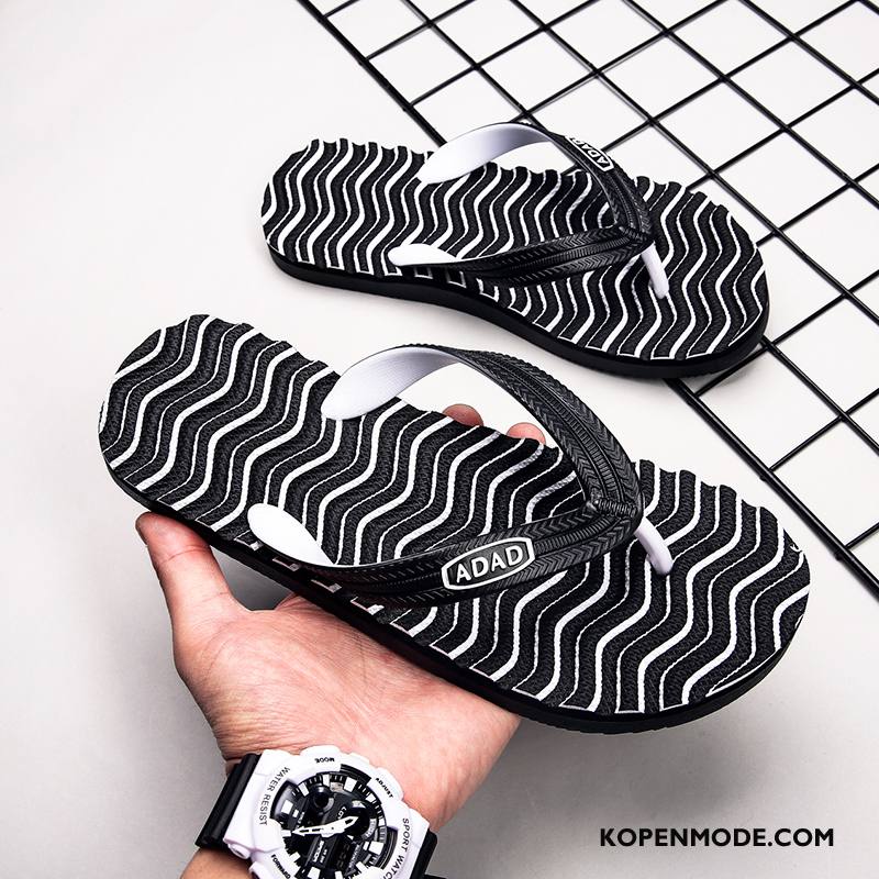 Slippers Heren Schoenen Antislip Mannen Ademende Trend Outdoor Zandkleur Rood