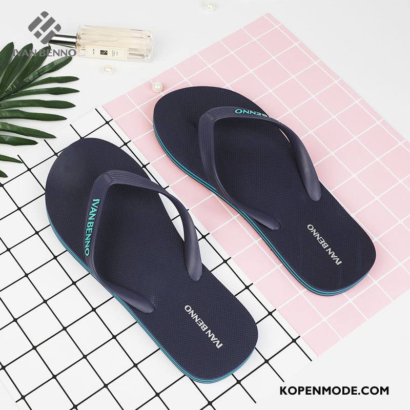 Slippers Heren Schoenen Mannen Pantoffels 2018 Zomer Antislip Zandkleur Zwart