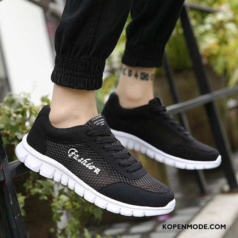 Sportschoenen Heren Ademende Plat Loopschoenen Maas Casual 2018 Blauw