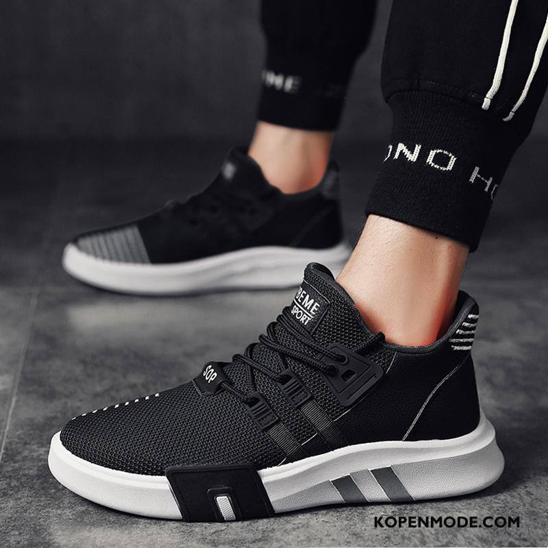 Sportschoenen Heren Mannen Casual Alle Wedstrijden Trend Maas Zomer Grijs