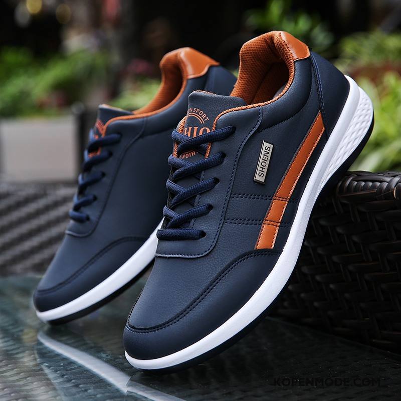 Sportschoenen Heren Mannen Casual Running Skateboard Schoenen Antislip Trend Zwart