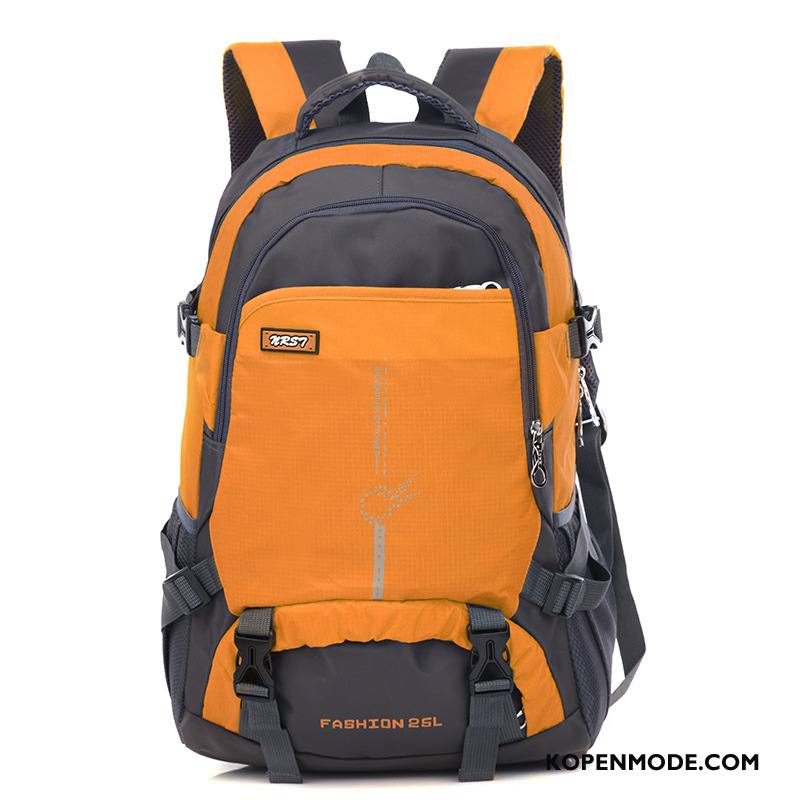 Wandelrugzak Dames Outdoor Nieuwe Student Tas Schooltas Vrouwen Oranje