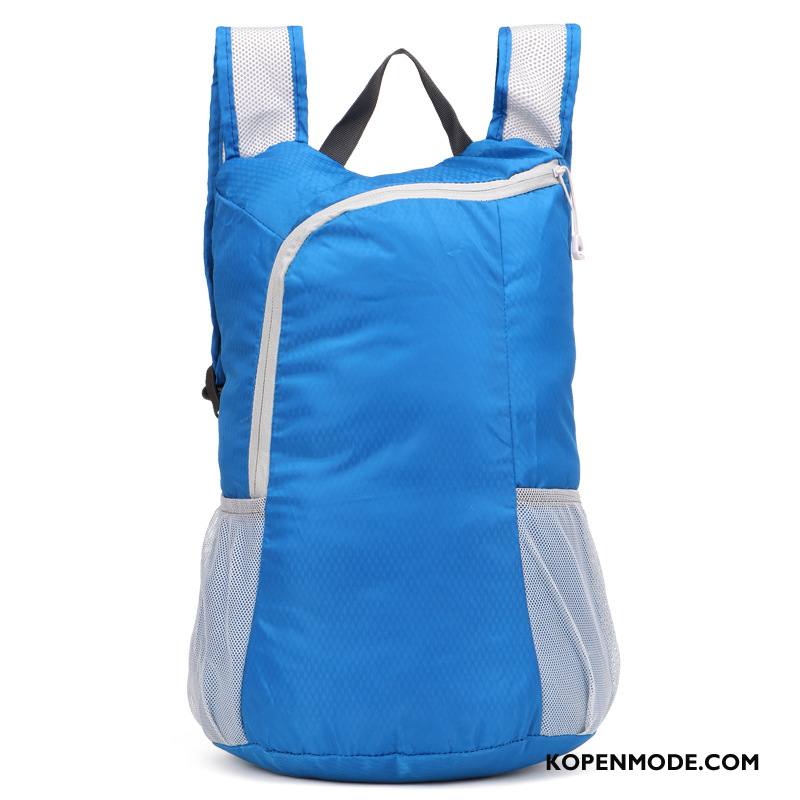 Wandelrugzak Heren Outdoor Nieuw Vrouwen Sport Mode Alpinisme Blauw