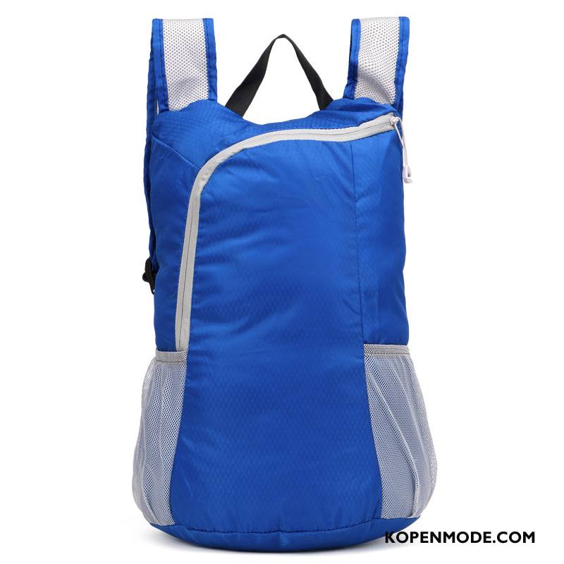 Wandelrugzak Heren Outdoor Nieuw Vrouwen Sport Mode Alpinisme Blauw