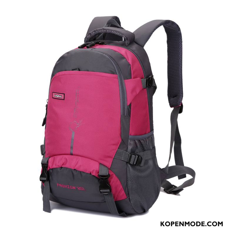 Wandelrugzak Heren Outdoor Student Alpinisme Schooltas Vrouwen Trend Geel