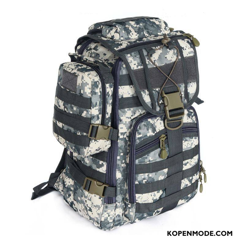 Wandelrugzak Heren Reizen Alpinisme Tactiek Tas Outdoor Sport Camouflage