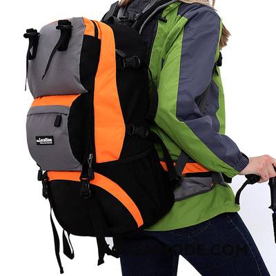 Wandelrugzak Heren Tas Alpinisme Grote Capaciteit Outdoor Reis Casual Rood