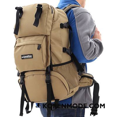 Wandelrugzak Heren Tas Alpinisme Grote Capaciteit Outdoor Reis Casual Rood