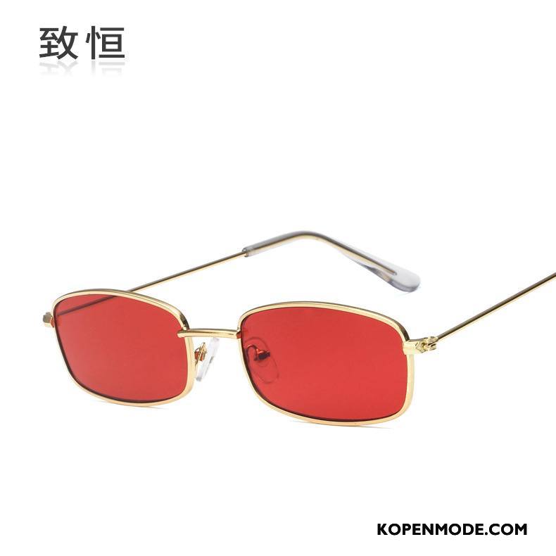 Zonnebrillen Heren Mannen Trend Mode Nieuw 2018 Rood Goud