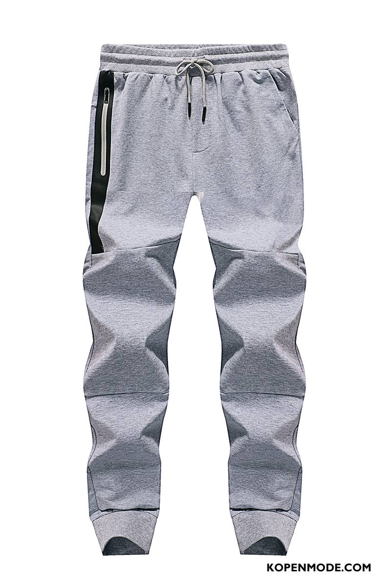 Broeken Heren Casual Broek Grijs