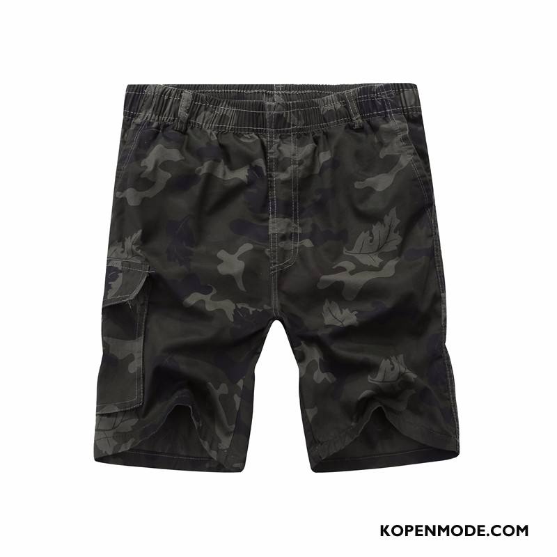 Broeken Heren Korte Broek Sport Mannen Outdoor Zomer Nieuw Legergroene Camouflage