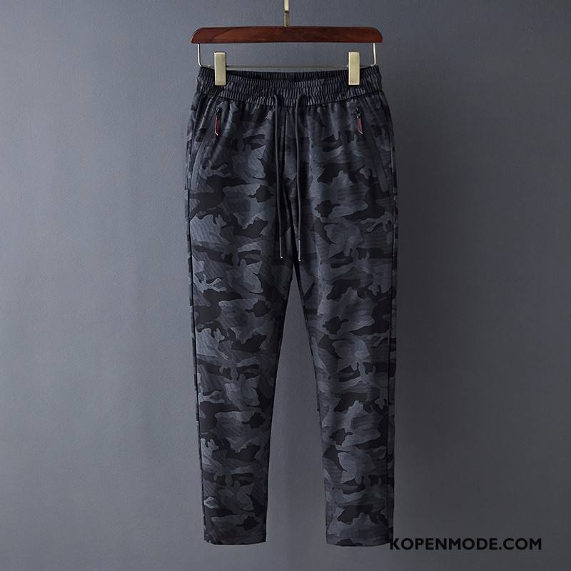 Broeken Heren Nieuw Casual Broek 2018 Camouflage Wit