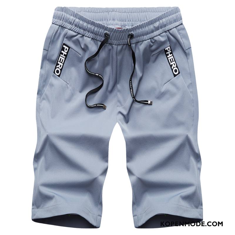Broeken Heren Sport Casual Broek Trend 2018 Mode Eenvoudige Effen Kleur Grijs