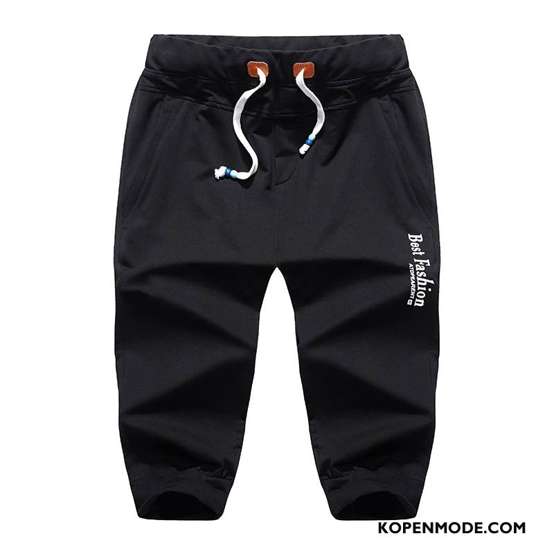Broeken Heren Zomer Jeugd Casual 2018 Joggingbroek Mannen Zwart