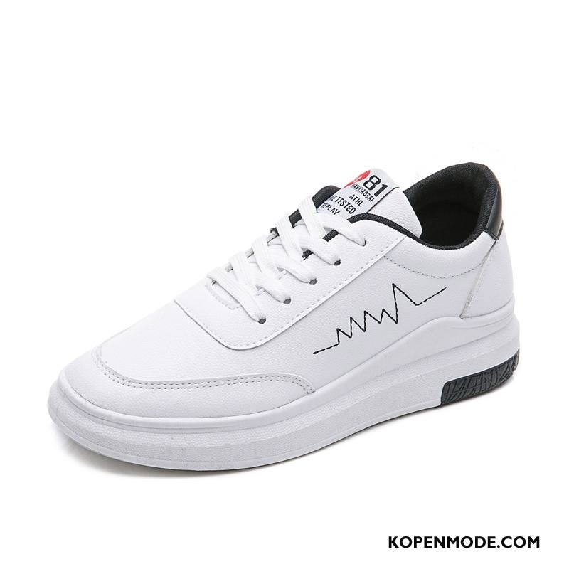 Casual Schoenen Dames Plat Skateboard Schoenen Super Voorjaar Student Vrouwen Wit Zwart