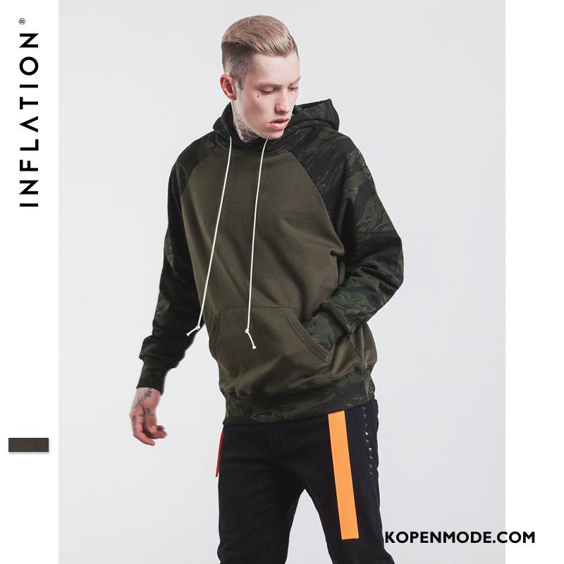 Hoodies Heren Herfst Mannen 2018 Winter Plus Kasjmier Camouflage Gemengde Kleuren