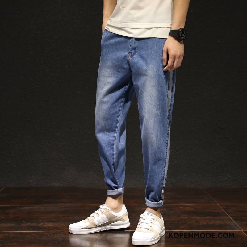 Jeans Heren Mode Denim Harlan Lichtblauw