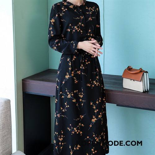 Jurken Dames Prunus Blouse Overhemd Mouw Lang Voorjaar Pullover