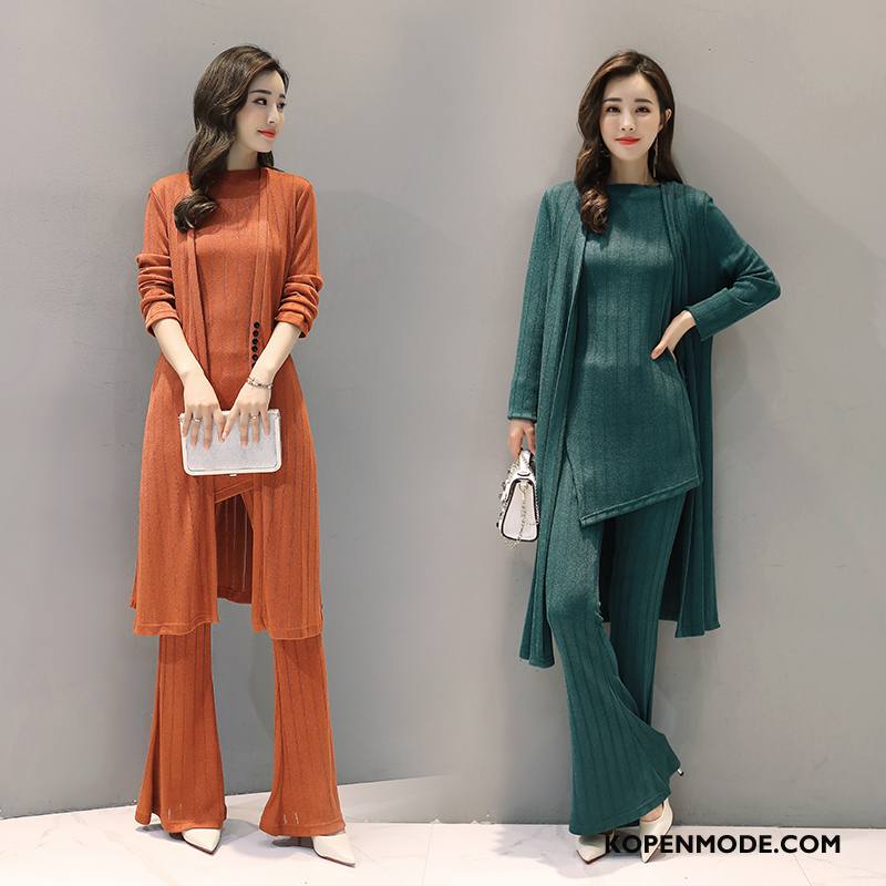 Pakken Dames Vlinderdas Trend Elegante 2018 Voorjaar Mode Effen Kleur Oranje