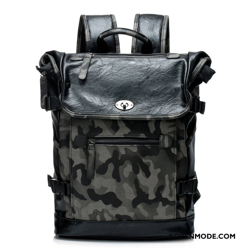 Rugzak Heren Mannen Reizen Tas Student Mode Trend Camouflage