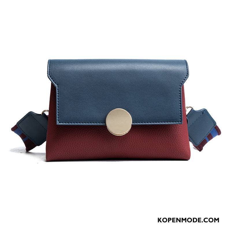 Schoudertas Dames Alle Wedstrijden Mini Mode Messenger Tas Vrouwen Dubbele Rood