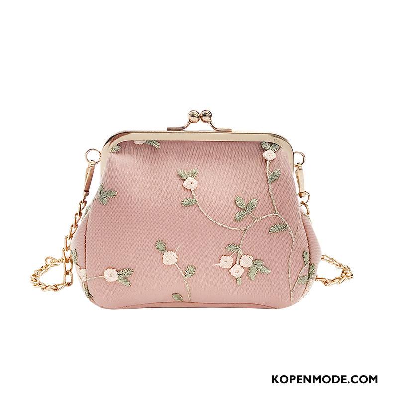 Schoudertas Dames Super Ketting Messenger Tas Nieuw 2018 Vrouwen Roze