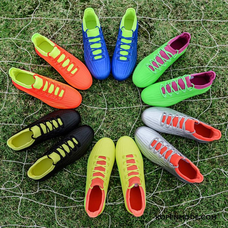 Sportschoenen Heren Antislip Casual Kant Ademende Slijtvastheid Voetbalschoenen Groen