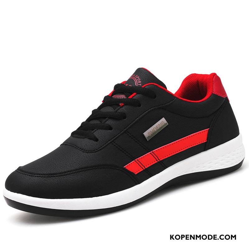 Sportschoenen Heren Mannen Casual Running Skateboard Schoenen Antislip Trend Zwart