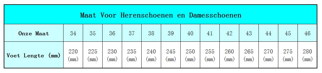 Kopenmode Schoenen Maat